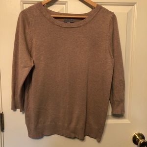 Joseph A Banks 3/4 Sleeve Sweater